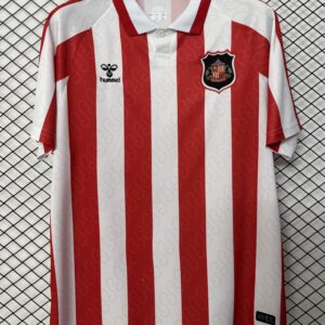 2627 Sunderland home red and white S-4XL